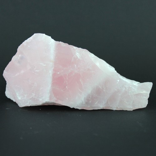 * MINERALI * Blocco Grande Grezzo QUARZO ROSA 520g Alta Qualità Armonia Amore Pace-2