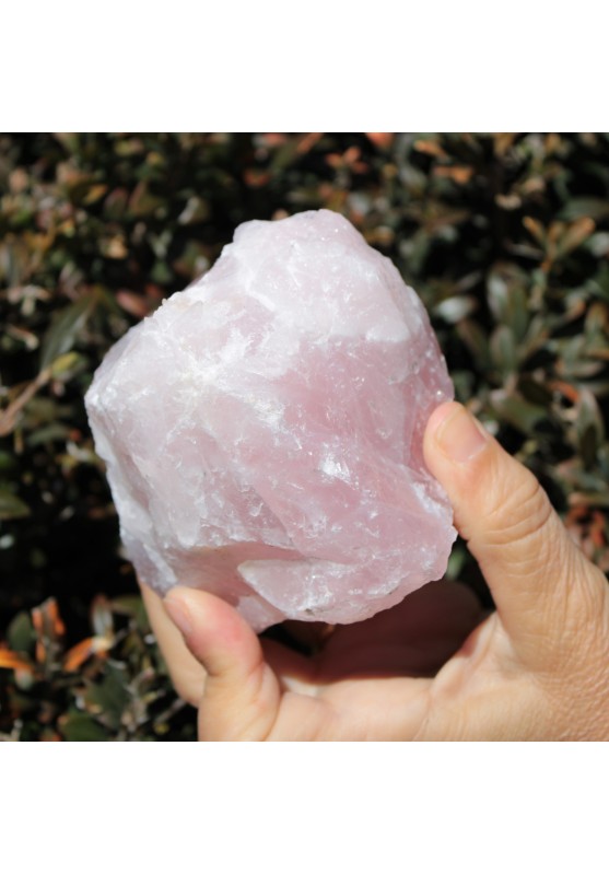 * MINERALS * 750 GR ROSE QUARTZ Large Block Raw Stone High Quality LOVE PEACE-1