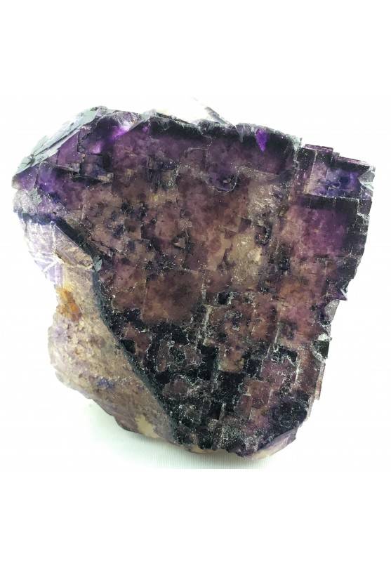 Minéral Prodigieux Échantillon de Fluorine Violet du Mexique Objets de collection Chakra A+-1