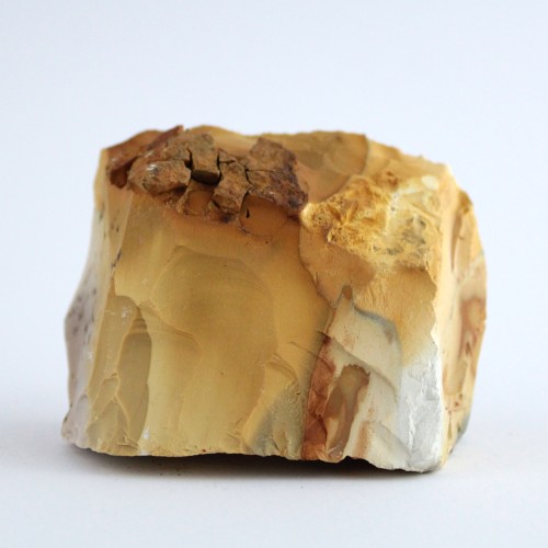 Raw MOOKAITE JASPER Australia 410gr Yellow Brown Reiki Furniture Unique Piece-2