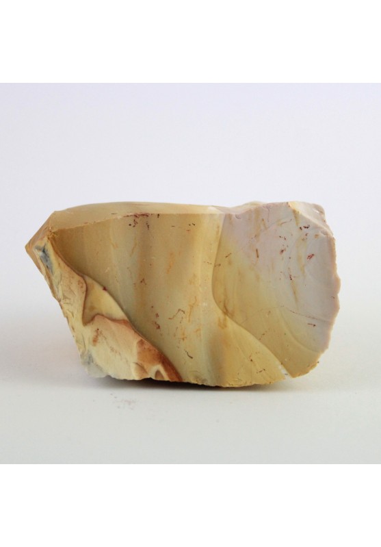 Grezzo DIASPRO MOOKAITE Australia 410gr Giallo Marrone Reiki Arredamento Mokaite Pezzo Unico-1
