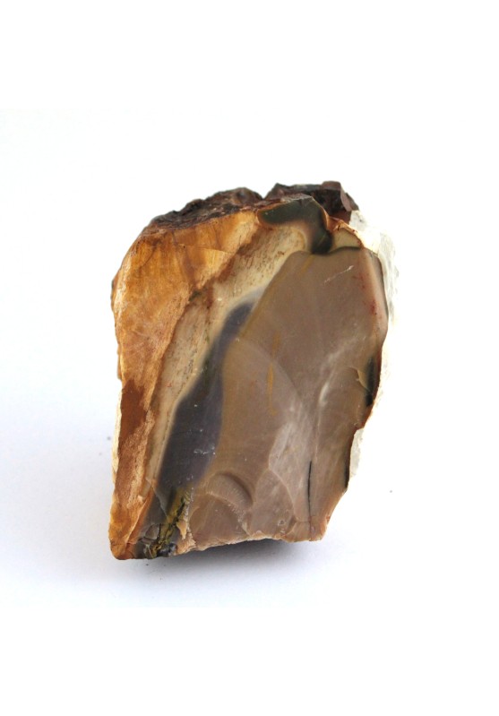 Raw MOOKAITE JASPER Mokaite 490 gr Origin Australia Yellow Brown Furniture Meditation-1