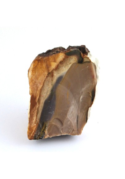 Raw MOOKAITE JASPER Mokaite 490 gr Origin Australia Yellow Brown Furniture Meditation-1