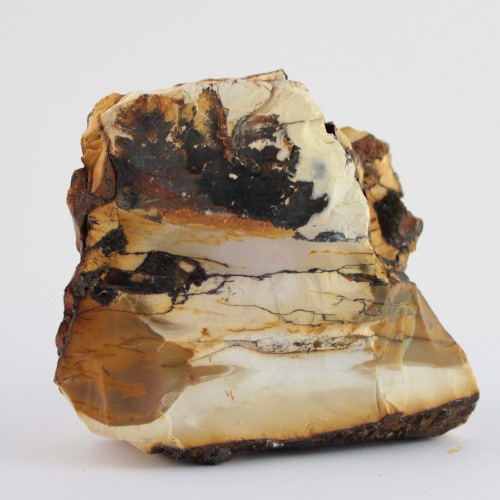 Beautiful Mookaite Jasper 600gr Mokaite Unique Piece White Brown Yellow Australia Collectible Piece-2