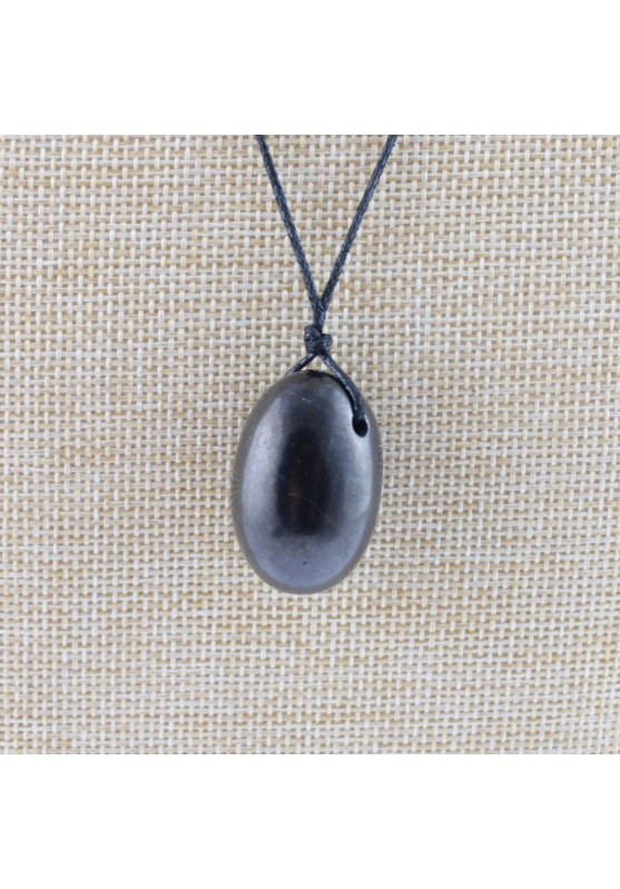 copy of Olive Shungite Pendant Tumbled Minerals Crystal Therapy Protection Charcoal Jewelry