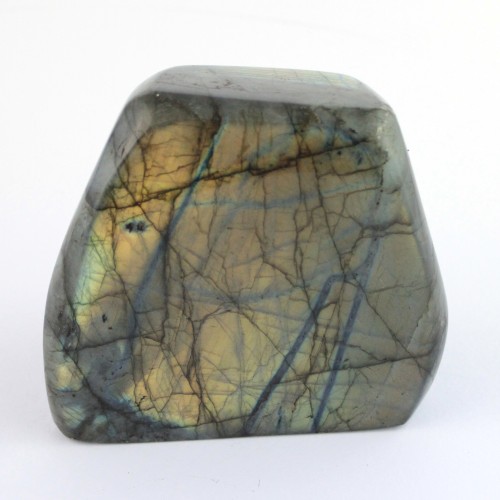 * MINERALS * Stunning POLISHED Gold LABRADORITE 1.2 Kg Madagascar-1