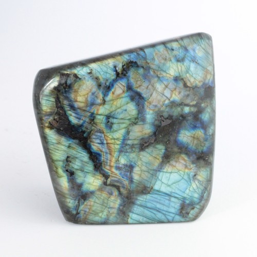 LABRADORITE Blu Oro Verde del Madagascar Sfumatura 1 Kg Collezionismo