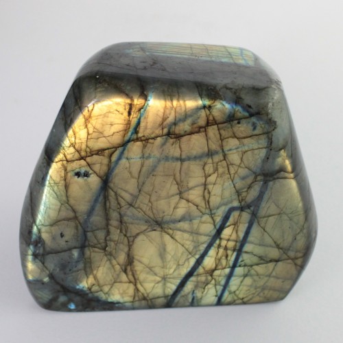 * MINERALS * Stunning POLISHED Gold LABRADORITE 1.2 Kg Madagascar