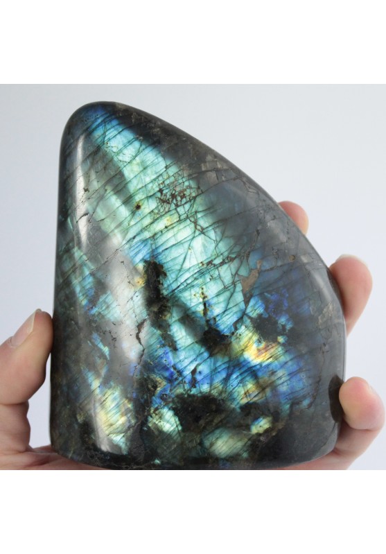 LABRADORITE Yellow Blue Sail High Quality Crystal Therapy A+