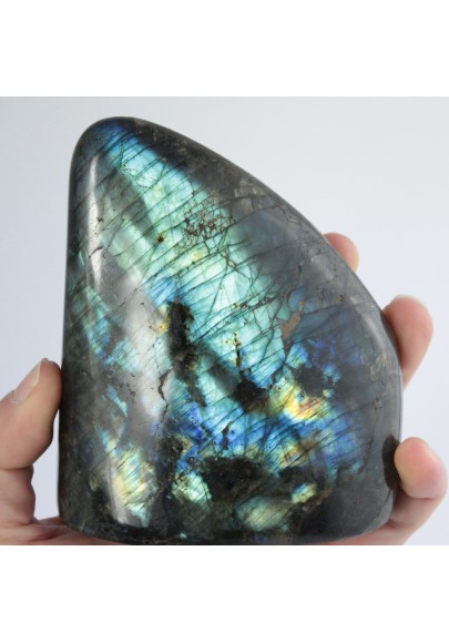 LABRADORITE Yellow Blue Sail High Quality Crystal Therapy A+