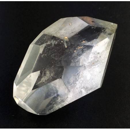 Biterminato Lapidato di QUARZO IALINO Cristallo di Rocca Himalayano Chakra Reiki-2