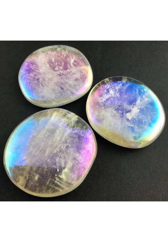 Palmstone dans AQUA AURA Palmstone Cristal thérapie Chakra Arc En Ciel Zen-1