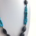 Preciosa COLLAR en LAPISLÁZULI de Alta Calidad y TURQUESA Chakra A+-2