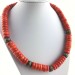 Preziosa COLLANA in CORALLO ROSSO Autentico Minerali Regalo Zen Alta Qualità A+-1