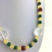 Ottima Collana in Quarzo ialino purissimo corniola calcite e avventurina regalo-2