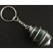 Porte-clés Héliotrope monté Fabriqué à la main Spirale Plaqué Argent Collier-1