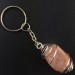 Sunstone HELIOLITE Keychain Keyring - LEO SCORPIO Zodiac Silver A+-2