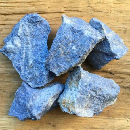 Rough Dumortierite Crystal Quartz  Mid Size Minerals Crystal Healing Chakra Reiki-1