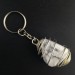 HOWLITE Keychain Keyring - SCORPIO Zodiac SILVER Plated Spiral Necklace-1