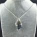 Ciondolo SODALITE BRASILE - VERGINE SAGITTARIO Zodiaco Spirale Argento A+-2