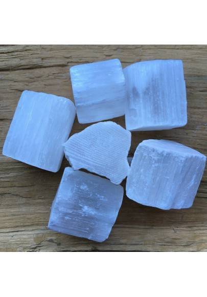 SELENITE GREZZA Brasile GRANDE Cristalloterapia A+ [Paghi una Sola Spedizione]-1