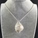 White LABRADORITE Moon STONE PENDANT - GEMINI Zodiac Silver A+-2