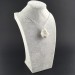 White LABRADORITE Moon STONE PENDANT - GEMINI Zodiac Silver A+-6