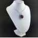 Ciondolo FLUORITE MISTA Montato Artigianalmente Spirale Placcata Argento Collana-3