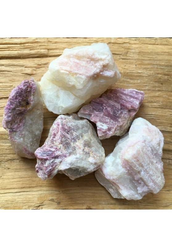 Pink TOURMALINE on Matrix Rough BIG MINERALS Crystal Healing Chakra Reiki A+-1