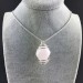Colgante MANGANO CALCITA - CALCITA Zodiaco Espiral Baño de Plata A+-5