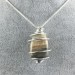 Pendentif JASPE Paysage SANDSTONE Fabriqué à la main Spirale Argent A+-1