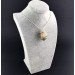 Pendentif JASPE Paysage SANDSTONE Fabriqué à la main Spirale Argent A+-3