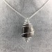 Pendentif JASPE Paysage SANDSTONE Fabriqué à la main Spirale Argent A+-4