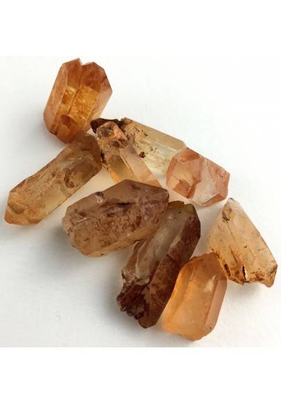 MINERALES  Punta CUARZO EMATOIDE en Bruto Coleccionables Chakra Alta Calidad A+-1