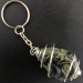 Kambaba Jasper Keychain Keyring  Hand Made on Silver Plated Spiral A+-2