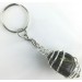 Portachiavi LABRADORITE Montata Artigianalmente Spirale Placcata Argento A+-1