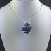 Ciondolo SODALITE - BILANCIA TORO CAPRICORNO Zodiaco Spirale Argento Regalo-2