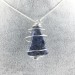 Ciondolo SODALITE - BILANCIA TORO CAPRICORNO Zodiaco Spirale Argento Regalo-4