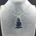 Ciondolo SODALITE - BILANCIA TORO CAPRICORNO Zodiaco Spirale Argento Regalo-5