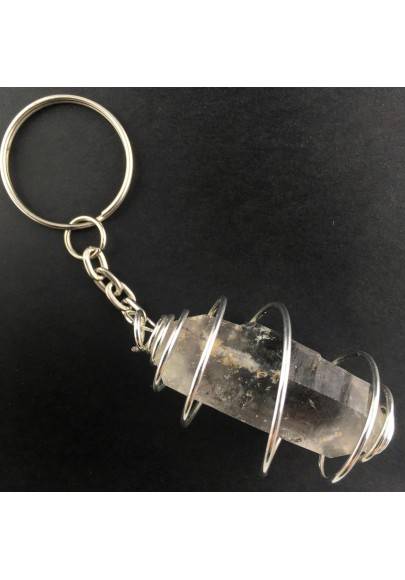 Llavero BITERMINADO TURMALINADO - TAURO GEMINIS LIBRA Zodiaco Plata A+-1