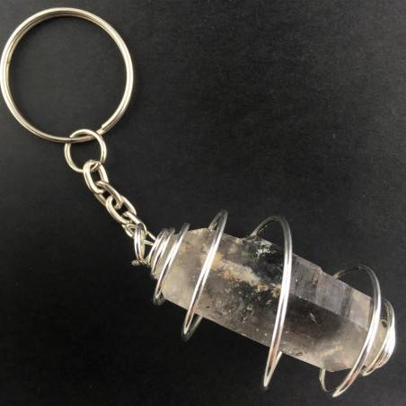 Llavero BITERMINADO TURMALINADO - TAURO GEMINIS LIBRA Zodiaco Plata A+-1