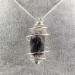 Colgante BITERMINADO TURMALINADO - TAURO GEMINIS LIBRA Zodiaco Plata A+-1