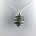 Ciondolo PIRITE - TORO CAPRICORNO Zodiaco Spirale Placcata Argento Regalo A+-1