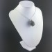 Pendant Pyrite - TAURUS CAPRICORN Zodiac Silver Plated Spiral Gift Idea A+-6