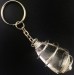 Llavero en CUARZO Blanco - SAGITARIO Zodiaco Espirale Baño de plata-2
