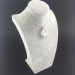 Hyaline Quartz Pendant - SAGITTARIUS Zodiac Silver Plated Spiral A+-6