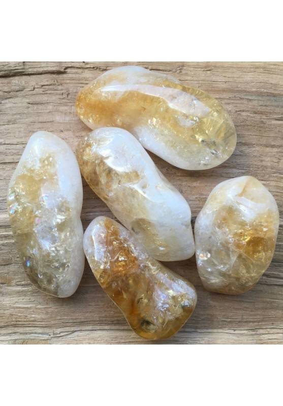 CITRINE Quartz Tumbled GIANT MINERALS Crystal Healing Chakra Reiki Zen A+-1