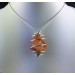 Rough Opal Pendant - CAPRICORN LIBRA Zodiac Silver Plated Spiral Healing A+-2