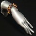 Mookaite Jasper Bracelet Natural Gemstone Chips - LEO GEMINI PISCES Zodiac-2
