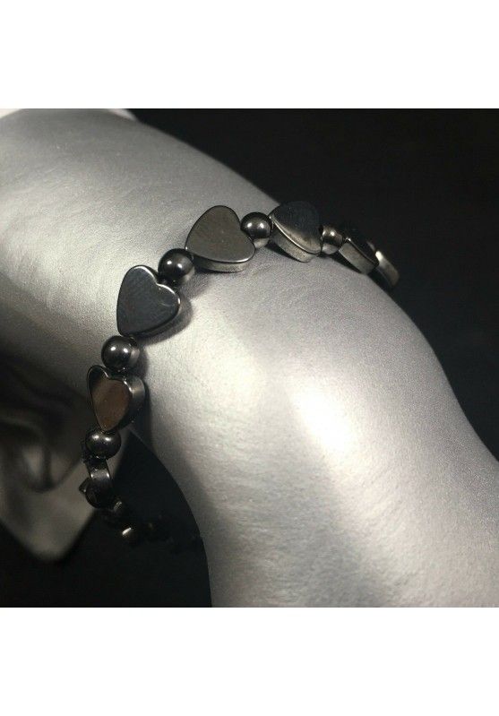 Bracciale a Cuori di EMATITE MAGNETICA Braccialetto Scorpione Capricorno Leone-1
